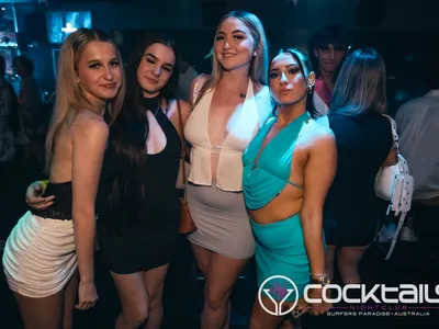 A professional photo of guests enjoying themselves at Cocktails Nightclub from our gallery.