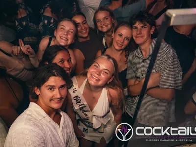 A professional photo of guests enjoying themselves at Cocktails Nightclub from our gallery.