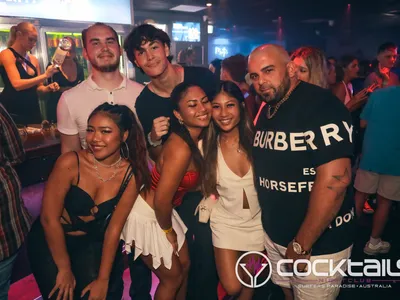 A professional photo of guests enjoying themselves at Cocktails Nightclub from our gallery.