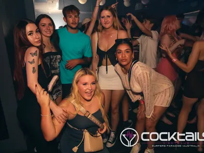 A professional photo of guests enjoying themselves at Cocktails Nightclub from our gallery.