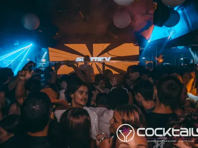 A professional photo of guests enjoying themselves at Cocktails Nightclub from our gallery.