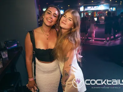 A professional photo of guests enjoying themselves at Cocktails Nightclub from our gallery.