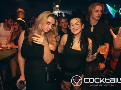 A professional photo of guests enjoying themselves at Cocktails Nightclub from our gallery.