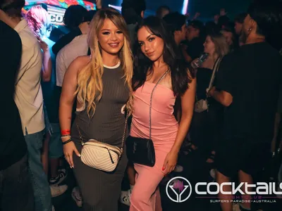 A professional photo of guests enjoying themselves at Cocktails Nightclub from our gallery.