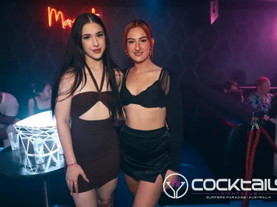 A professional photo of guests enjoying themselves at Cocktails Nightclub from our gallery.