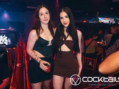 A professional photo of guests enjoying themselves at Cocktails Nightclub from our gallery.