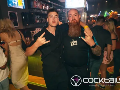 A professional photo of guests enjoying themselves at Cocktails Nightclub from our gallery.