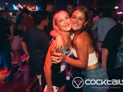 A professional photo of guests enjoying themselves at Cocktails Nightclub from our gallery.