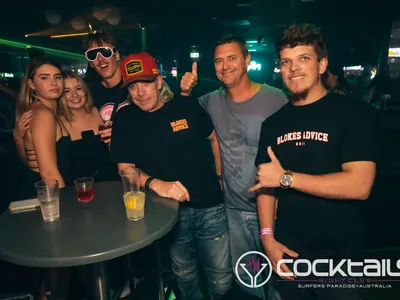 A professional photo of guests enjoying themselves at Cocktails Nightclub from our gallery.