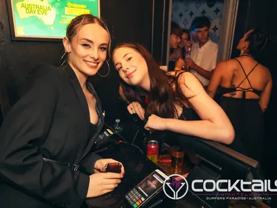 A professional photo of guests enjoying themselves at Cocktails Nightclub from our gallery.