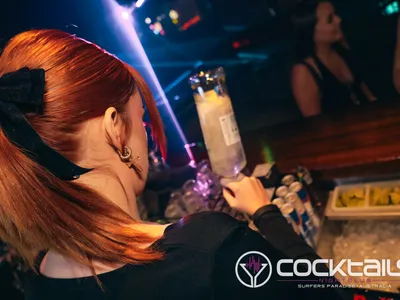 A professional photo of guests enjoying themselves at Cocktails Nightclub from our gallery.