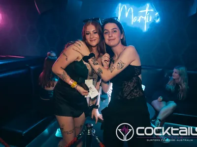 A professional photo of guests enjoying themselves at Cocktails Nightclub from our gallery.