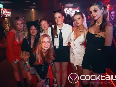 A professional photo of guests enjoying themselves at Cocktails Nightclub from our gallery.