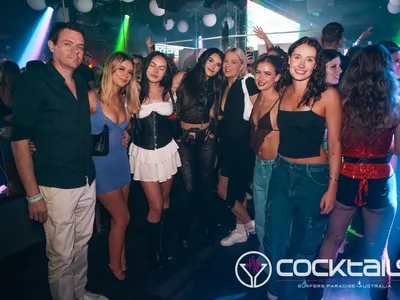 A professional photo of guests enjoying themselves at Cocktails Nightclub from our gallery.