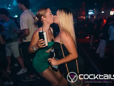 A professional photo of guests enjoying themselves at Cocktails Nightclub from our gallery.