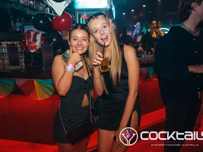 A professional photo of guests enjoying themselves at Cocktails Nightclub from our gallery.