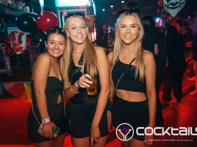 A professional photo of guests enjoying themselves at Cocktails Nightclub from our gallery.