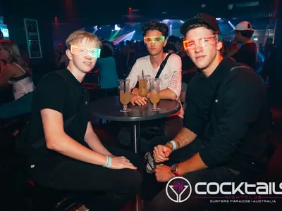 A professional photo of guests enjoying themselves at Cocktails Nightclub from our gallery.