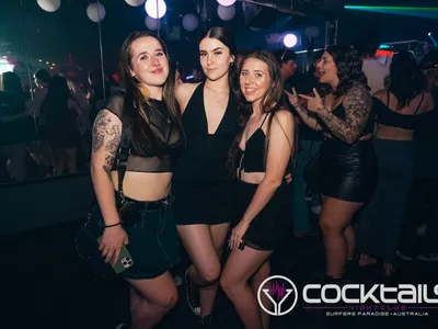 A professional photo of guests enjoying themselves at Cocktails Nightclub from our gallery.