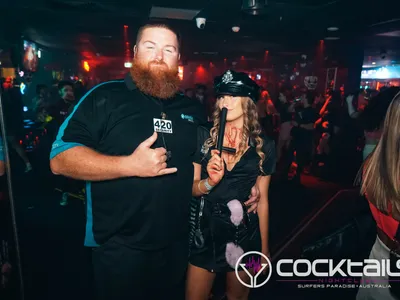 A professional photo of guests enjoying themselves at Cocktails Nightclub from our gallery.