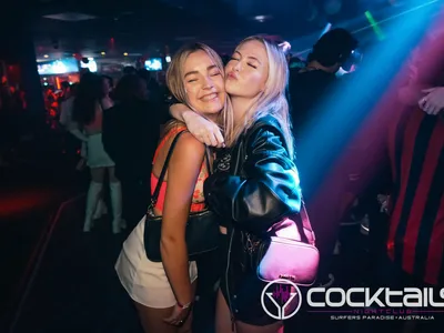 A professional photo of guests enjoying themselves at Cocktails Nightclub from our gallery.