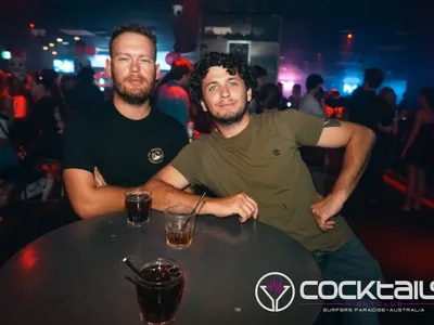 A professional photo of guests enjoying themselves at Cocktails Nightclub from our gallery.