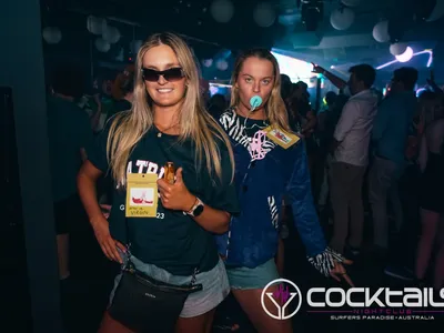 A professional photo of guests enjoying themselves at Cocktails Nightclub from our gallery.