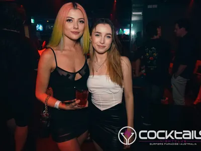 A professional photo of guests enjoying themselves at Cocktails Nightclub from our gallery.