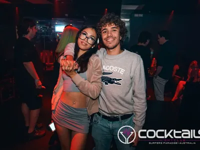 A professional photo of guests enjoying themselves at Cocktails Nightclub from our gallery.