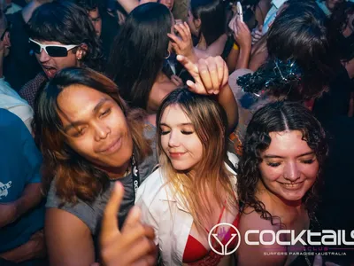 A professional photo of guests enjoying themselves at Cocktails Nightclub from our gallery.