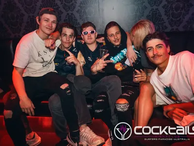 A professional photo of guests enjoying themselves at Cocktails Nightclub from our gallery.