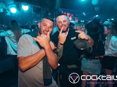 A professional photo of guests enjoying themselves at Cocktails Nightclub from our gallery.