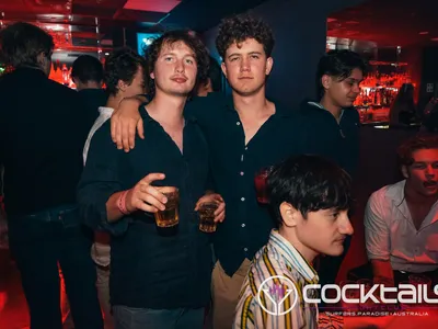 A professional photo of guests enjoying themselves at Cocktails Nightclub from our gallery.