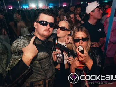 A professional photo of guests enjoying themselves at Cocktails Nightclub from our gallery.