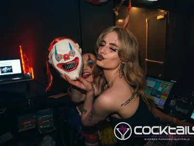 A professional photo of guests enjoying themselves at Cocktails Nightclub from our gallery.