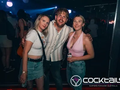 A professional photo of guests enjoying themselves at Cocktails Nightclub from our gallery.