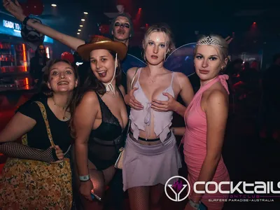 A professional photo of guests enjoying themselves at Cocktails Nightclub from our gallery.