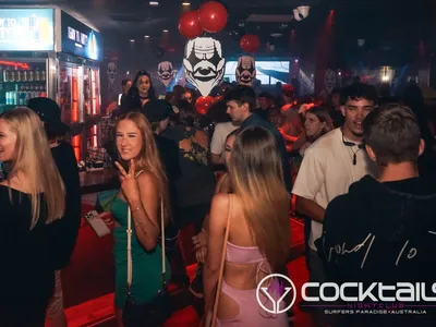 A professional photo of guests enjoying themselves at Cocktails Nightclub from our gallery.