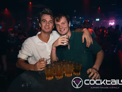 A professional photo of guests enjoying themselves at Cocktails Nightclub from our gallery.