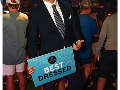 A professional photo of guests enjoying themselves at Cocktails Nightclub from our gallery.