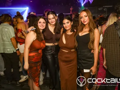 A professional photo of guests enjoying themselves at Cocktails Nightclub from our gallery.