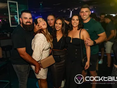 A professional photo of guests enjoying themselves at Cocktails Nightclub from our gallery.