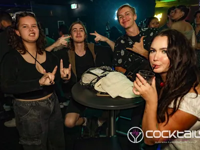 A professional photo of guests enjoying themselves at Cocktails Nightclub from our gallery.