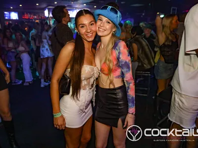 A professional photo of guests enjoying themselves at Cocktails Nightclub from our gallery.