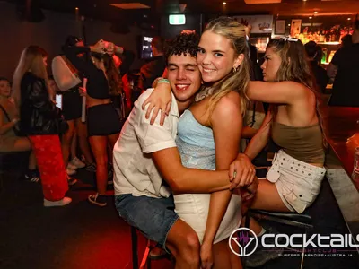 A professional photo of guests enjoying themselves at Cocktails Nightclub from our gallery.