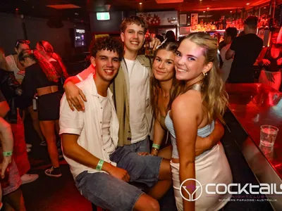 A professional photo of guests enjoying themselves at Cocktails Nightclub from our gallery.