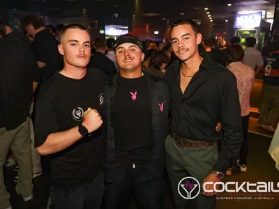 A professional photo of guests enjoying themselves at Cocktails Nightclub from our gallery.