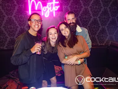 A professional photo of guests enjoying themselves at Cocktails Nightclub from our gallery.