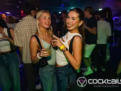 A professional photo of guests enjoying themselves at Cocktails Nightclub from our gallery.