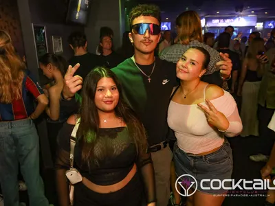 A professional photo of guests enjoying themselves at Cocktails Nightclub from our gallery.